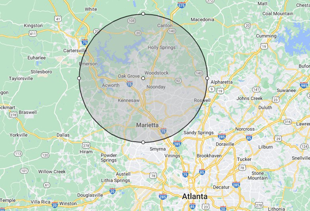 Covered Service Areas